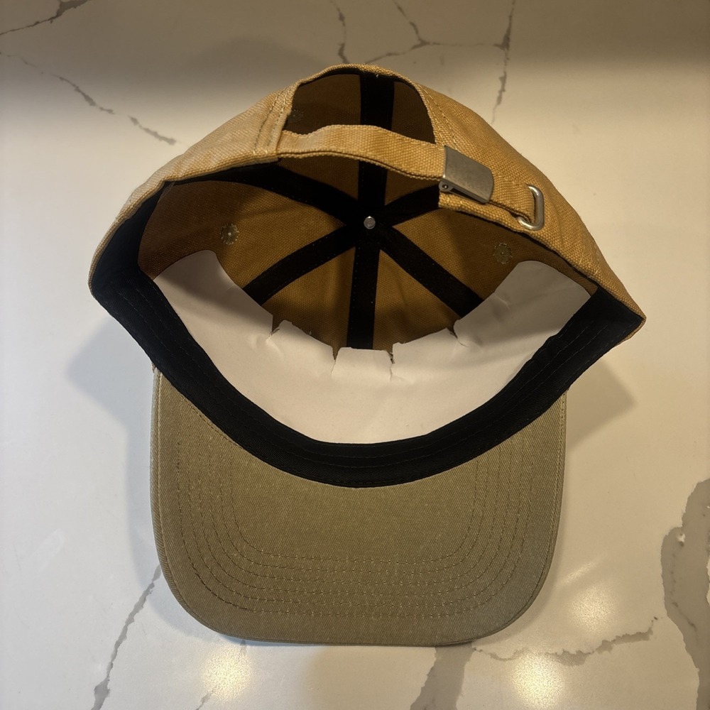 NEW Ford Mustang Strap Back Adjustable Hat/Cap Official Licensed Beige/Tan - Picture 2 of 4